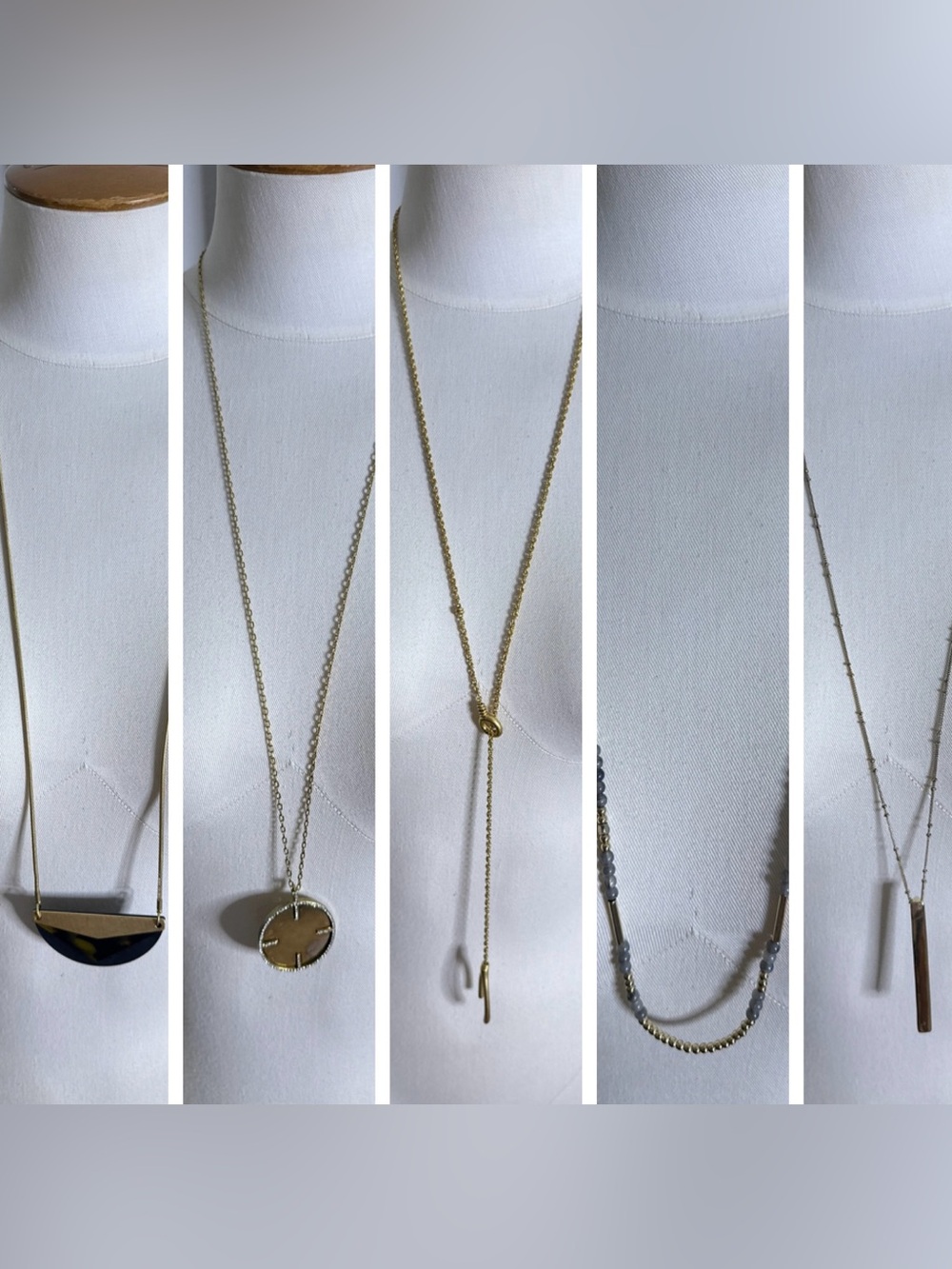 Bundle of 5 Layered Necklaces